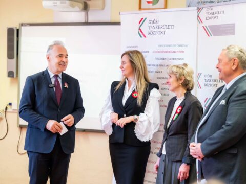 Iskola infrastrukturális fejlesztés Hegyeshalomban