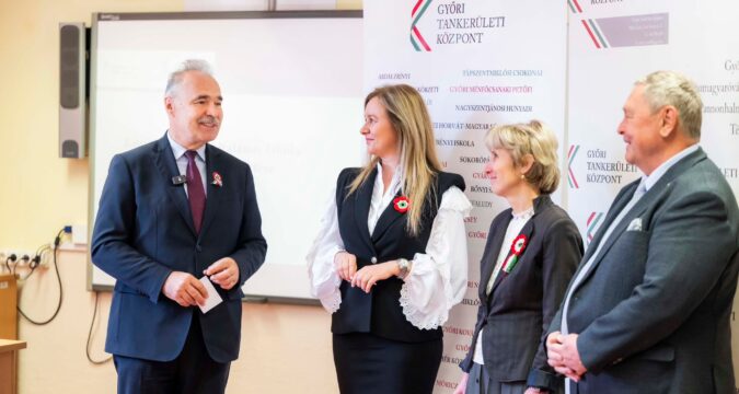 Iskola infrastrukturális fejlesztés Hegyeshalomban