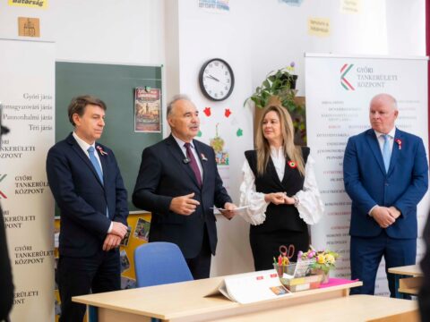 Iskola infrastrukturális fejlesztés Jánossomorján